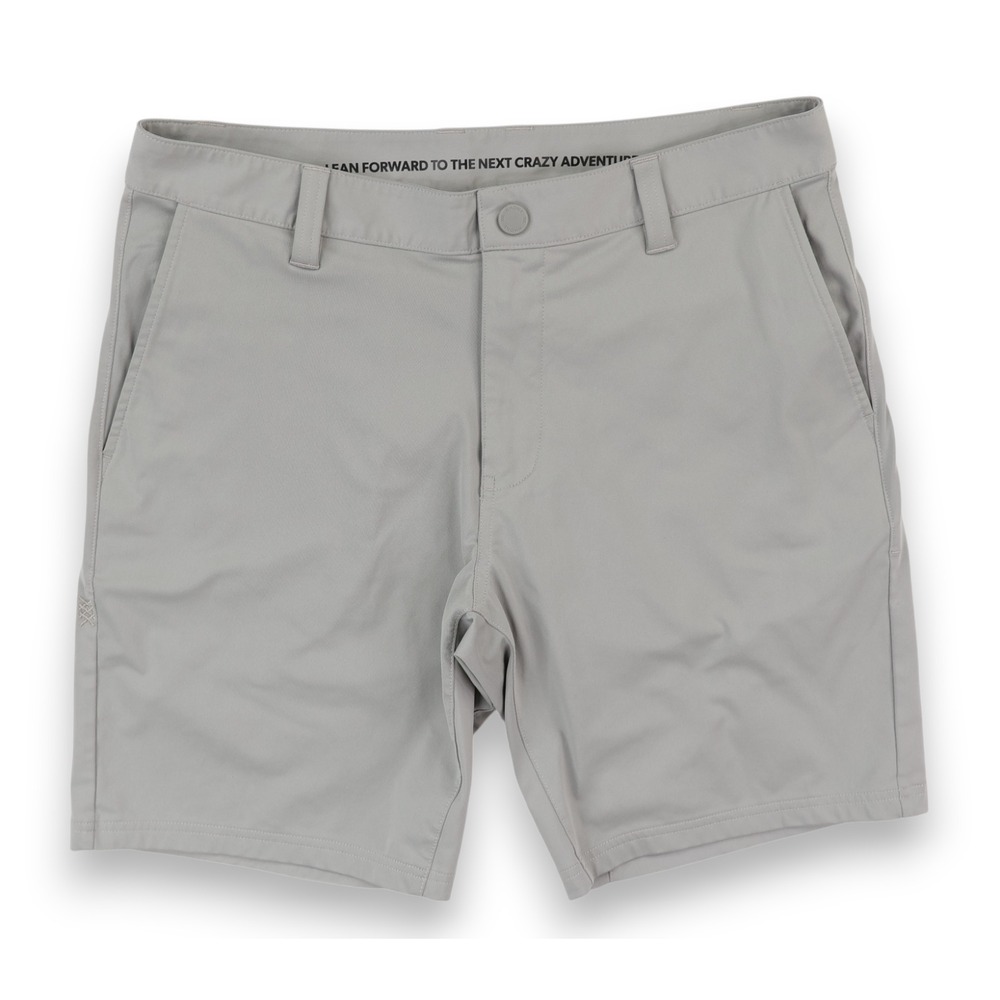 Rhone Commuter 9" Shorts Mens 32 Gray Performance Stretch Chino Golf Casual